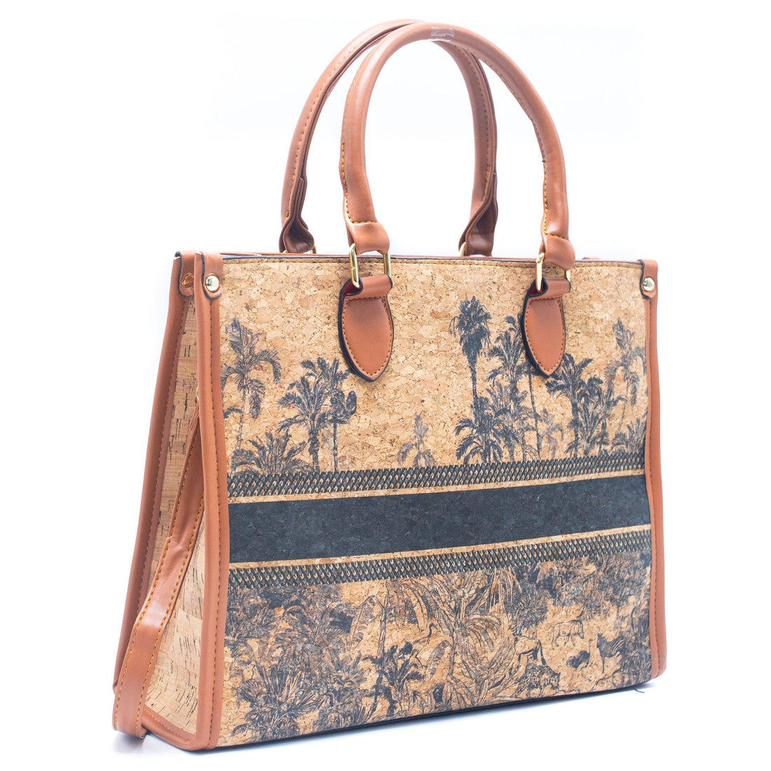 Cork Handbag | Adjustable Shoulder Strap-7