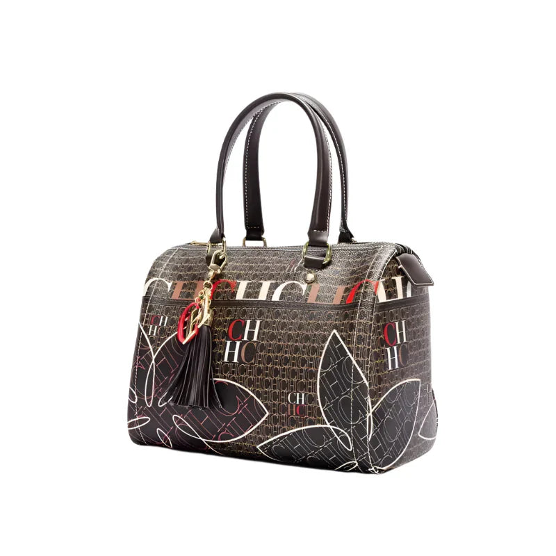 NNEOBA Ladies Bucket Bag Large Capacity Floral Handbag-0