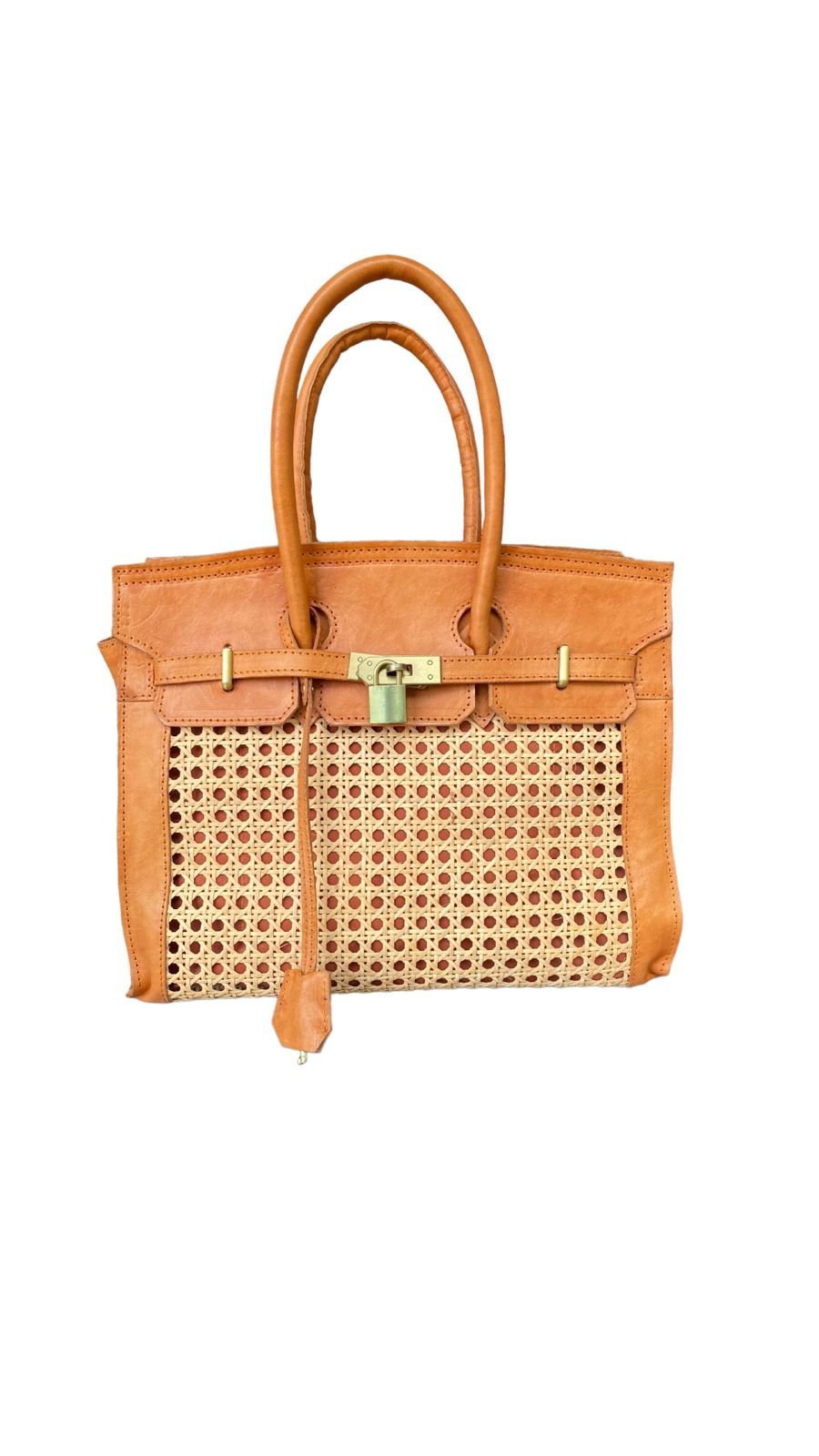 Hima Bali Handmade Rattan Webbing HandBag