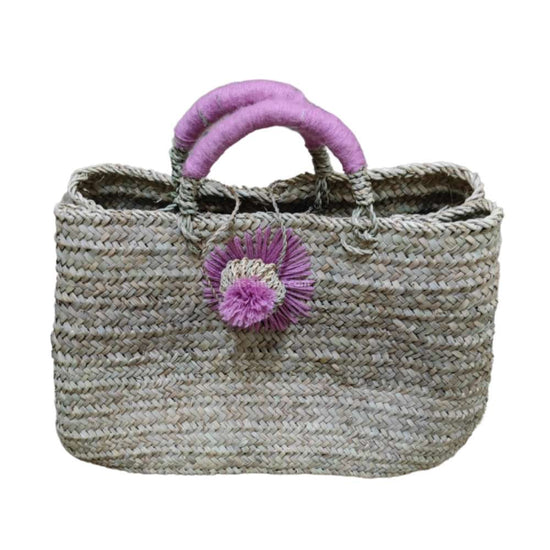 Handbag wicker Nora-2
