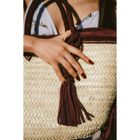 Handbag wicker Ftouh-2