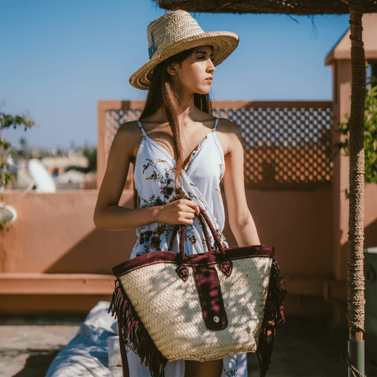 Handbag wicker Ftouh-0