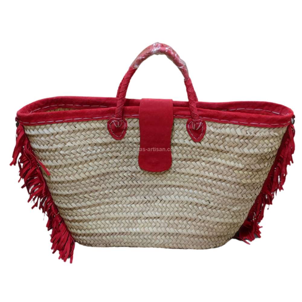 Handbag wicker Ftouh-3